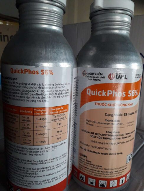 Thuốc Quickphos 56%- Thuốc diệt mọt,xông mọt, khử trùng Ấn Độ