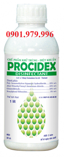 Sản phẩm thuốc khử trùng, diệt khuẩn Procidex- Procidex chính hãng