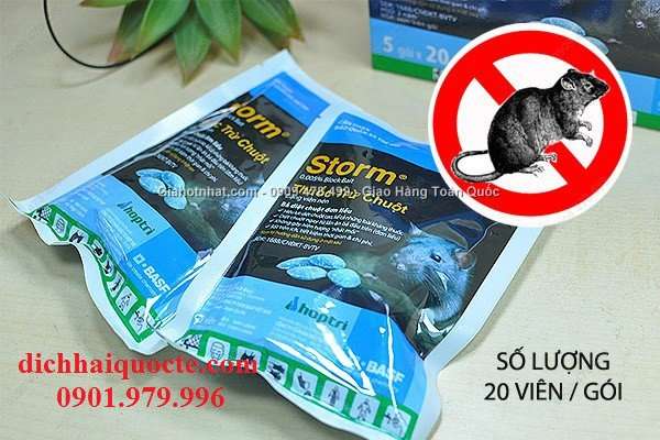 Thuốc diệt chuột sinh học storm