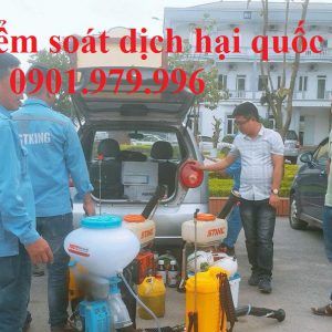 Phun muỗi cho bệnh viện